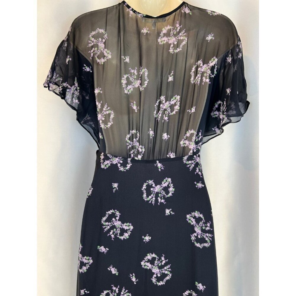 NEW LoveShackFancy Kover Blue Maxi Dress $595 - Picture 10 of 16